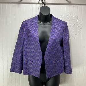 LOFT 100% Linen Open Blazer